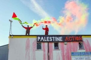 Lee más sobre el artículo Activistas británicos ocupan empresa que comercia con armas israelíes