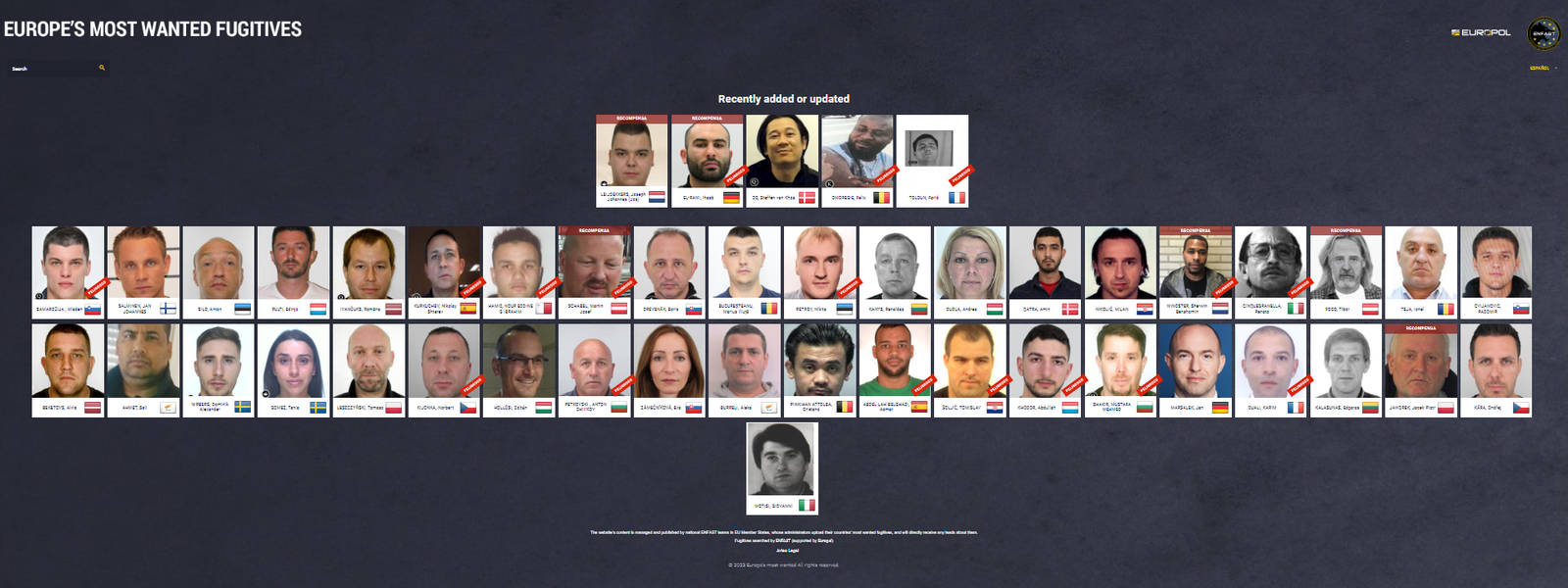 En este momento estás viendo ENFAST  Red Europea de Equipos de Búsqueda Activa de Fugitivos