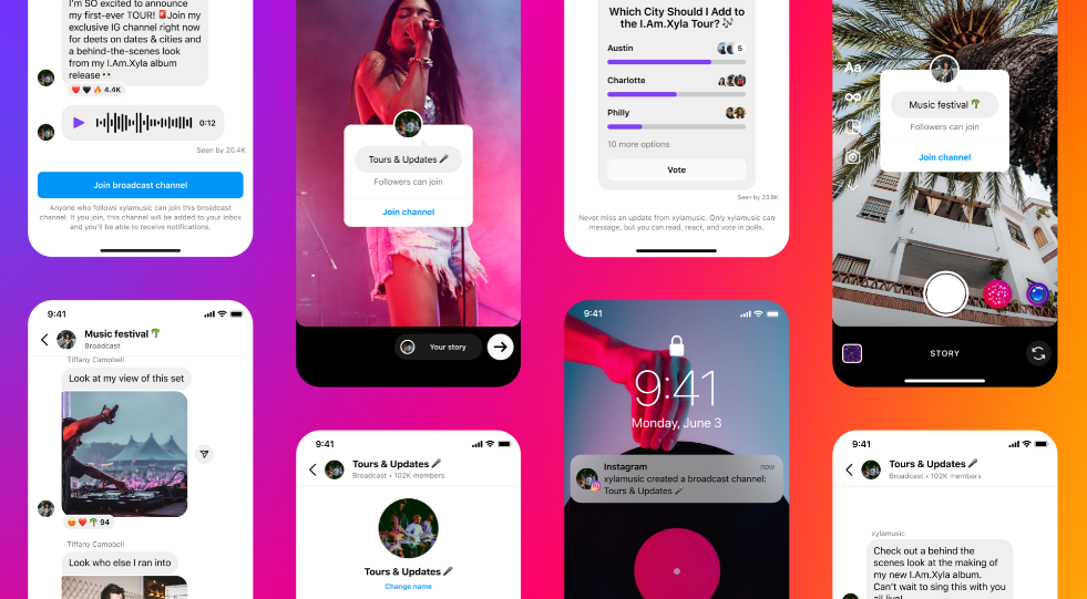En este momento estás viendo Canales de transmisión de Instagram: una nueva forma para que los creadores profundicen las conexiones con los seguidores