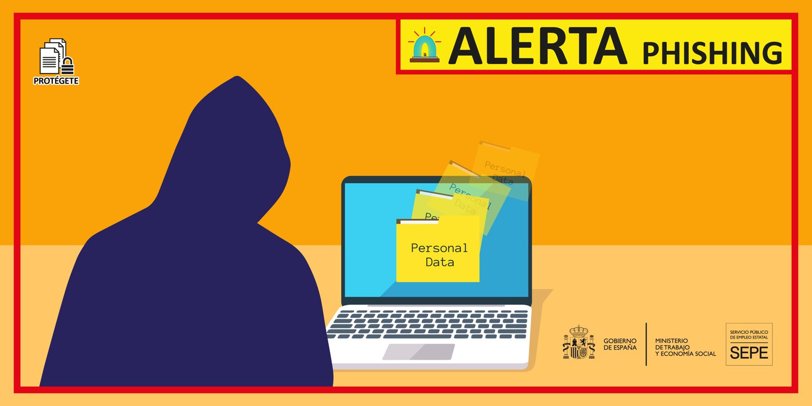 En este momento estás viendo El Servicio Público de Empleo Estatal (SEPE) alerta sobre la existencia del phishing