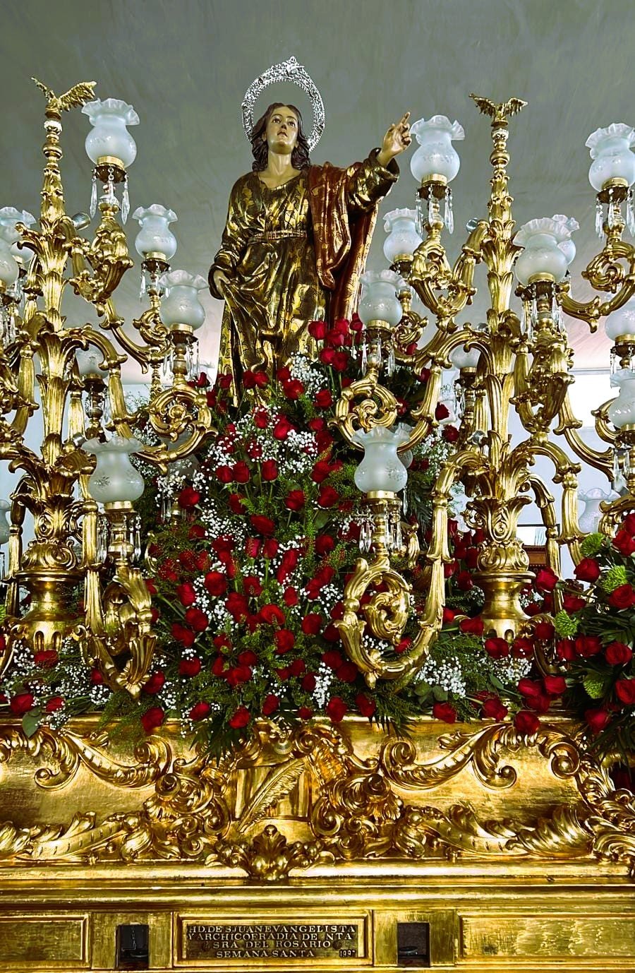 En este momento estás viendo San Juan Evangelista y la archicofradía de Ntra Sra Virgen del Rosario de Alcantarilla