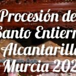 Procesión del Santo Entierro Viernes Santo Alcantarilla Murcia