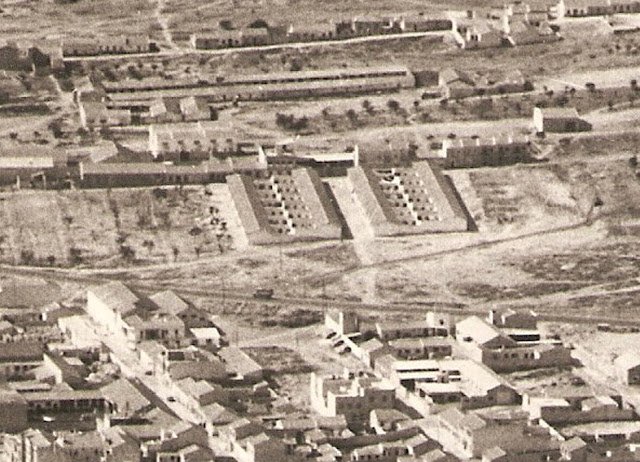 Grupo de viviendas llamadas Casas de Cobarro 1965Alcantarilla Murcia.
