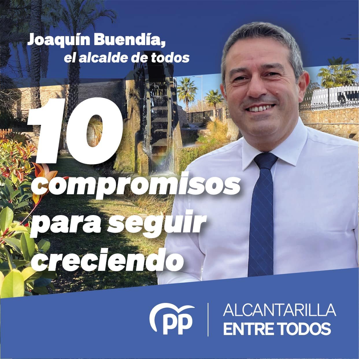 En este momento estás viendo Joaquín Buendía Gómez construyamos juntos el futuro de Alcantarilla!