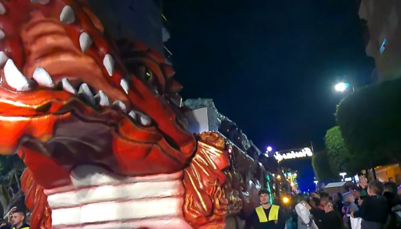 En este momento estás viendo Peña Draco Gran Desfile de Carrozas Fiestas de la Bruja Alcantarilla 2023