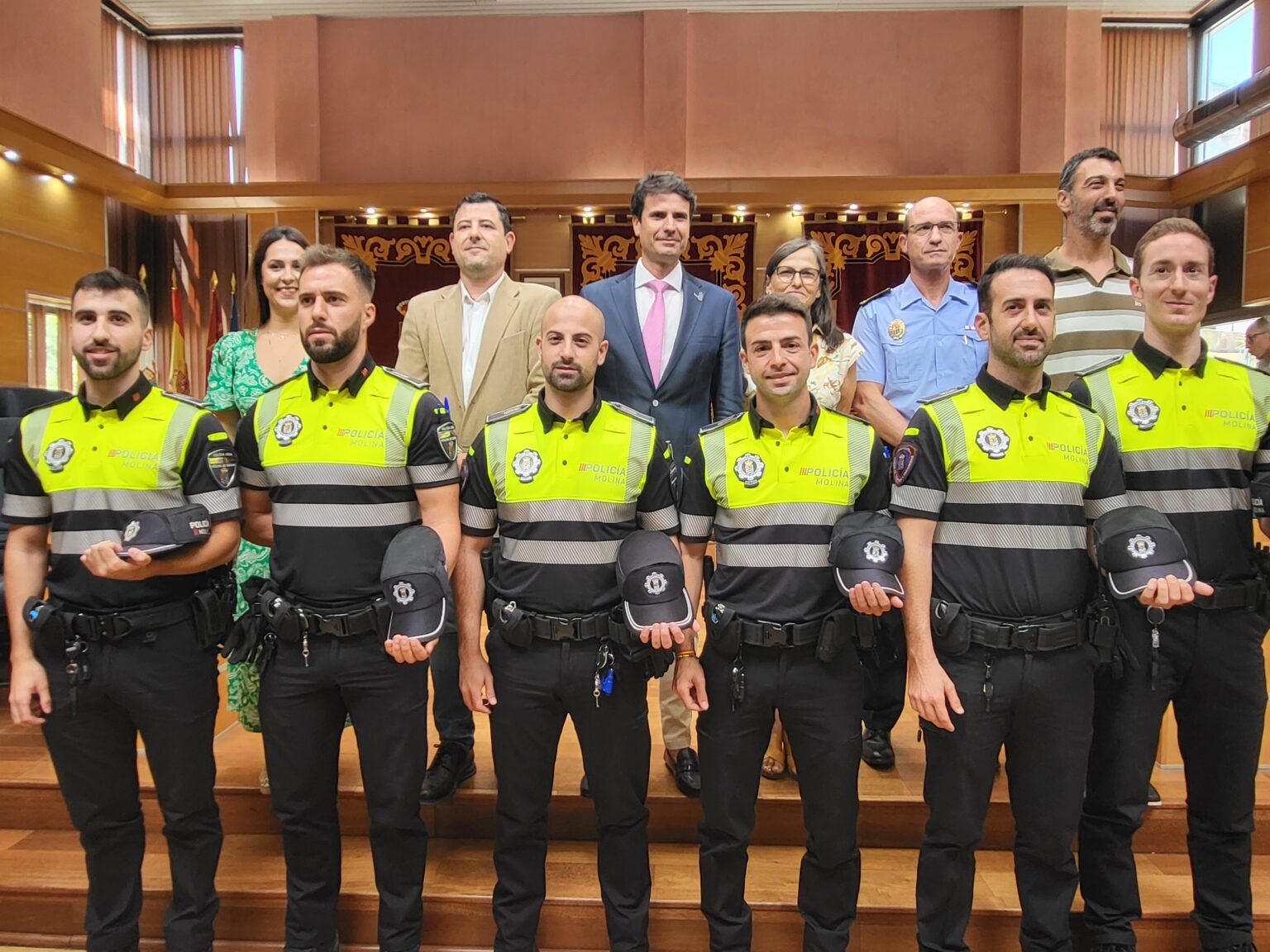 En este momento estás viendo El Ayuntamiento de Molina de Segura aumenta su plantilla de Policía Local con seis nuevos agentes