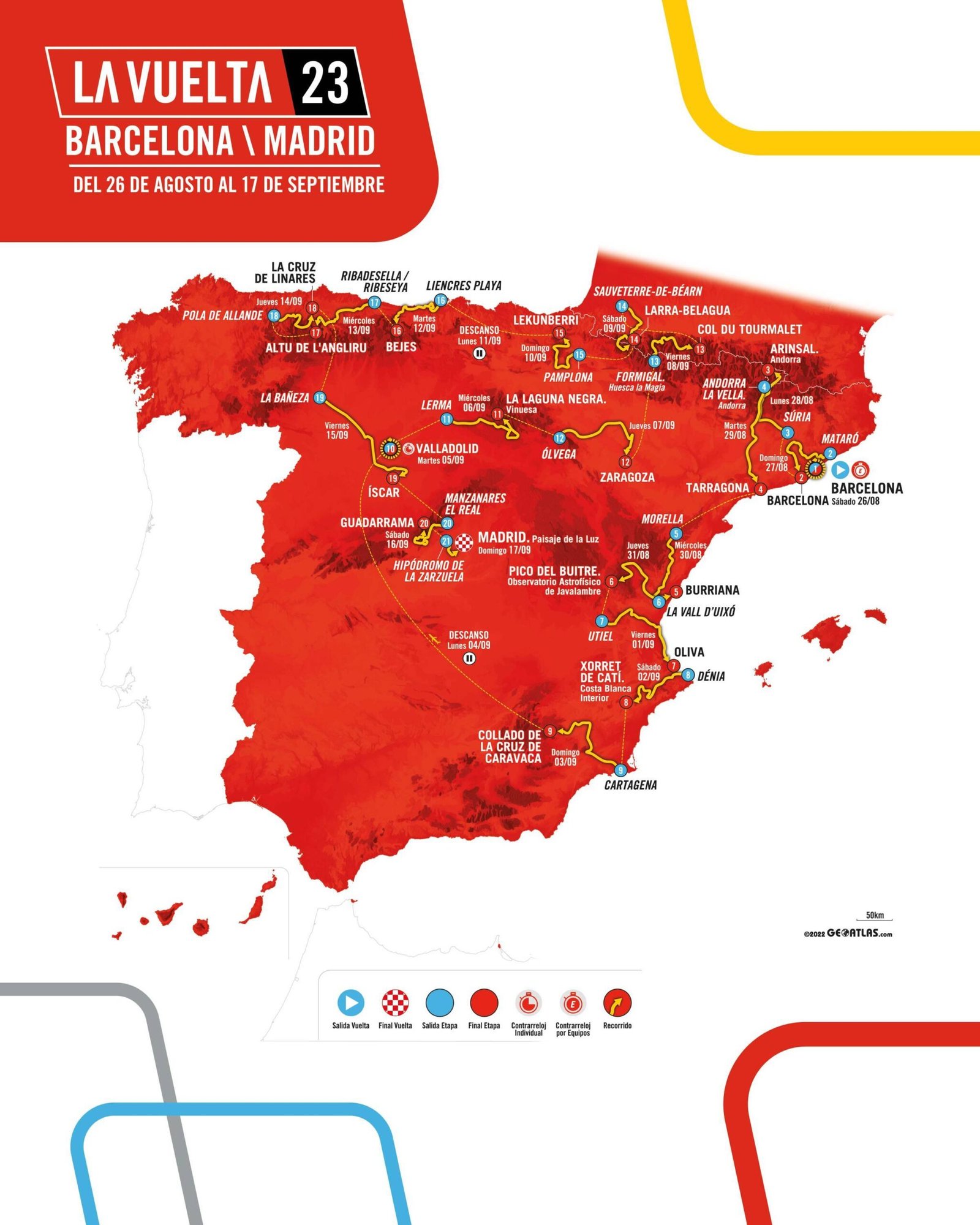 En este momento estás viendo La Vuelta Ciclista a España Murcia en el epicentro del ciclismo internacional