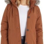 Cazadora Mujer Padded Parka With Fur invierno Tommy Hilfiger