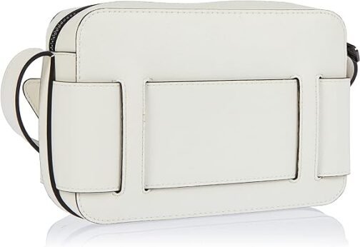 Armani Exchange Essential Susy Zip Closure Logo Belt Bolso para Mujer Blanco - Imagen 2