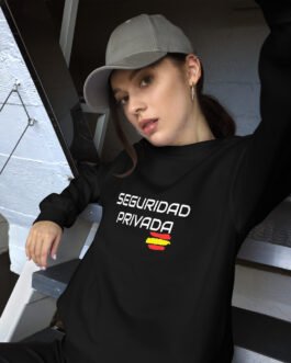 Sudadera unisex leyenda seguridad privada