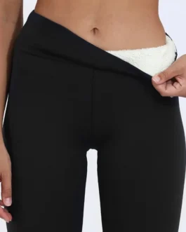 Leggings mujer térmicos con forro polar interior elásticos