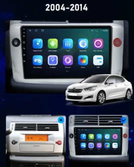 Pantalla Android Carplay Citroen C4 C-Triomphe Quatre 2004-2014