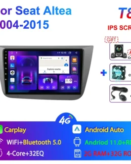 Pantalla Android para tu Seat Toledo 2004-2009 y Seat Altea 2004-2015